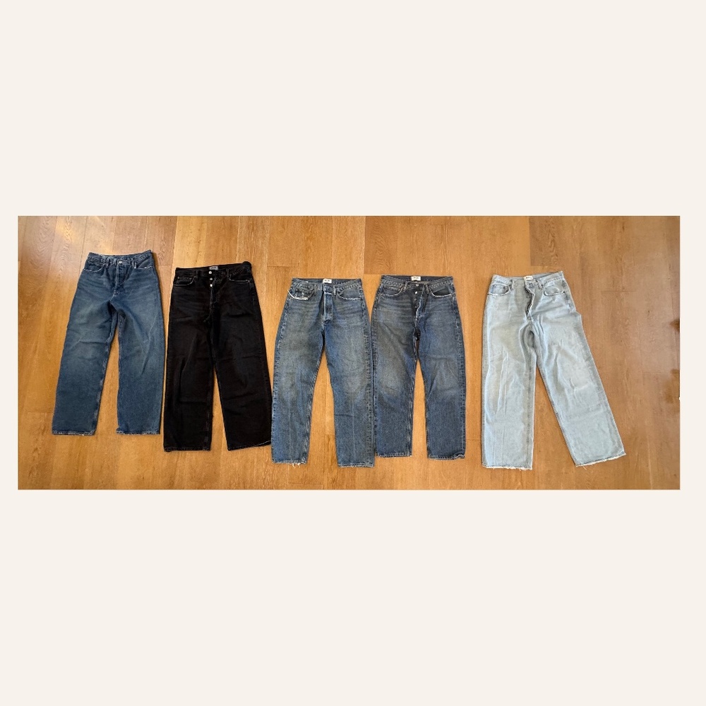 Agolde Bundle Jeans - image 1